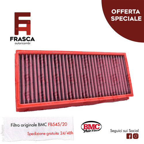 Filtro aria sportivo bmc - aria,